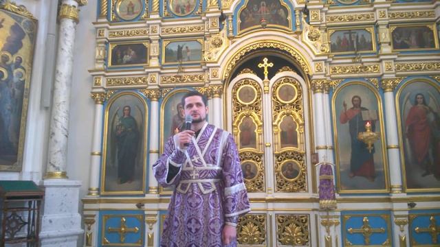 Божественная литургия в субботу первой седмицы Великого поста - Феодора Тирона .