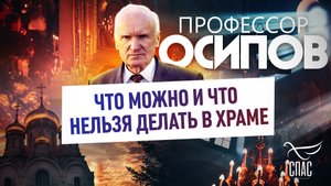 ПРОФЕССОР ОСИПОВ: ЧТО МОЖНО И ЧТО НЕЛЬЗЯ ДЕЛАТЬ В ХРАМЕ
