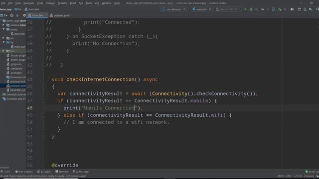 Flutter Tutorials | 35- Check Internet Connectivity (Part 2) | In Urdu By Sufyan Khurshid смотреть онлайн