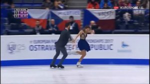 Gabriella Papadakis Guillaume Cizeron - 2017-01-27 - European Championship - Short Dance