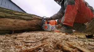 STIHL MS 362//Cutting wood in stock with the STIHL MS 362//REZANIE DREVA POMOCOU STIHL MS 362