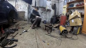 Ситроен С5 Изготовление направляющих ручника своими руками.