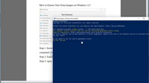 Extract Text From Images on Windows 11 via Text Extractor (2023 Updated)