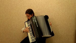 Дарья Зяблова, г. Воронеж. Р.н.п. "Вот кто-то с горочки спустился" - обр. Аверкина