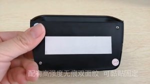 Автомобильные цифровые часы на солнечной батарее