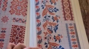 Альбом "Старинные узоры для вышивки и вязания"/листаем вместе/обзор