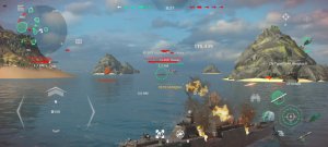 Быстро ж они меня разбомбили))) Modern Warships