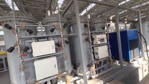 500 м3/час 99,99% азота на генераторе короткоцикловой адсорбции