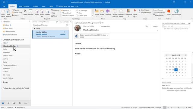 Organize your Inbox with rules in Outlook смотреть онлайн
