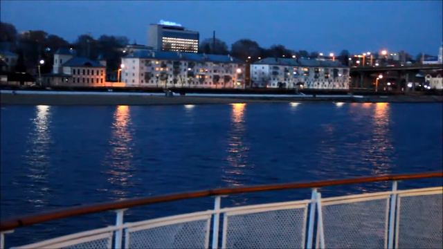 Теплоход К А Тимирязев прибывает в Кострому 29 04 2017г смотреть онлайн