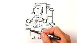 Как нарисовать G-MAN 4.0 из Skibidi Toilet