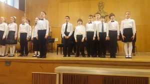 Послушай, как звуки хрустально чисты. В.А.Моцарт. Отчётный концерт по сольфеджио 2017