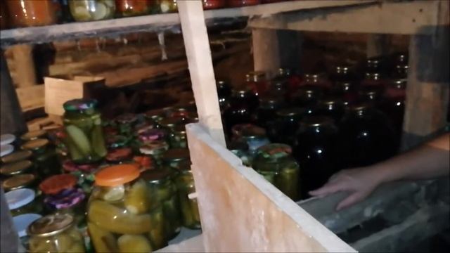 Заготовки в подвале.