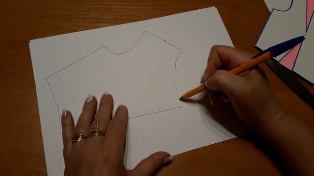 Шаблон для удобства моделирования плечевых изделий. Моделируем легко