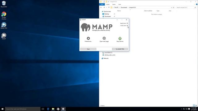 Drupal 8 Basics #1 - How To Install Drupal 8 on Windows