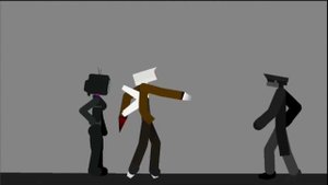 Brown villain arc 3 the confront (blood warning)