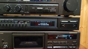 Тестовое видео,  кассетная дека TECHNICS RS-BX601