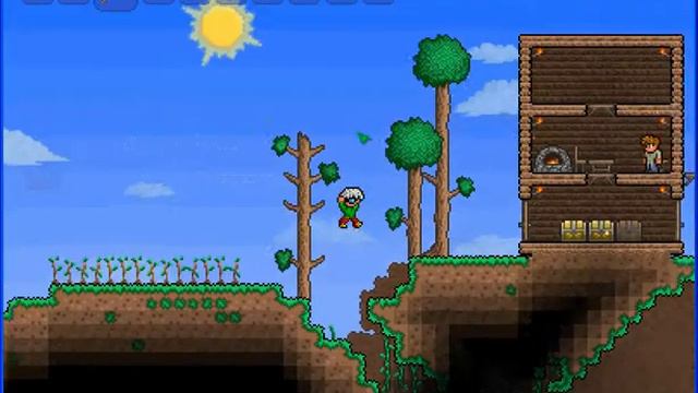 terraria с гастом! #8 (гид,торговец) смотреть онлайн