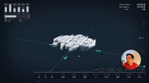 Custom Ship Building - The Millennium Falcon - STARFIELD Ship Design Tips & guides