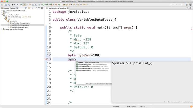 05 - What is Data Types in Java смотреть онлайн