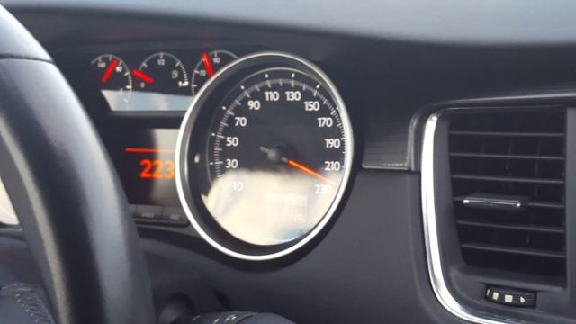 Peugeot 508 2.0HDI 163ps top speed... смотреть онлайн