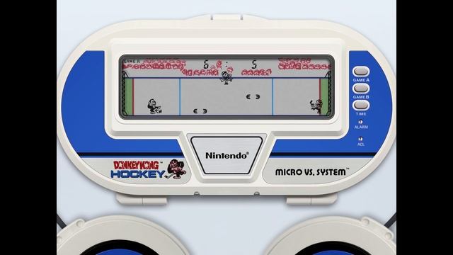 Game & Watch - Donkey Kong Hockey (Micro Vs. System) (c)1984 Nintendo