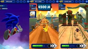 Sonic Dash SONIC VS SHADOW VS AMY Android iPad iOS Gameplay