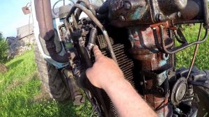 #МТЗ ремонт радиатора