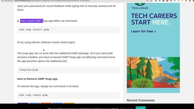 How to Install GIMP | OPENSOURCE PHOTO EDITOR| photoshop alternatives in ubantu | linux using | PP смотреть онлайн