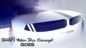 BMW i Vision Dee Concept (2023)