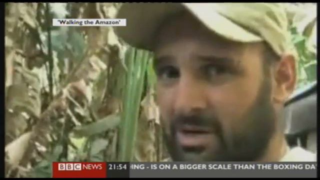 BBC News - Ed Stafford Completes Amazon Adventure.wmv