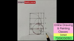 lesson 14 | How to draw a Female Side Face easy step by step | Drawing Tutorial for Beginners