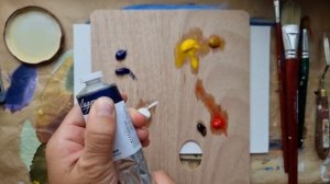 С чего начать живопись маслом? Список материалов и первый урок?