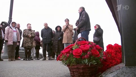 В России почтили память военкора Владлена Татарского, погибшего год назад в результате теракта