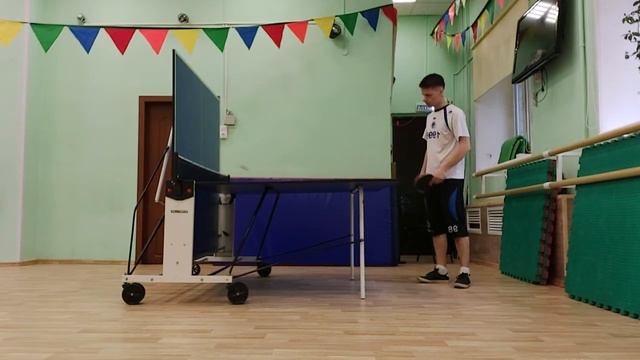 29.06. Настольный теннис. Овинников. Тема: занятия игра против друг друга смотреть онлайн