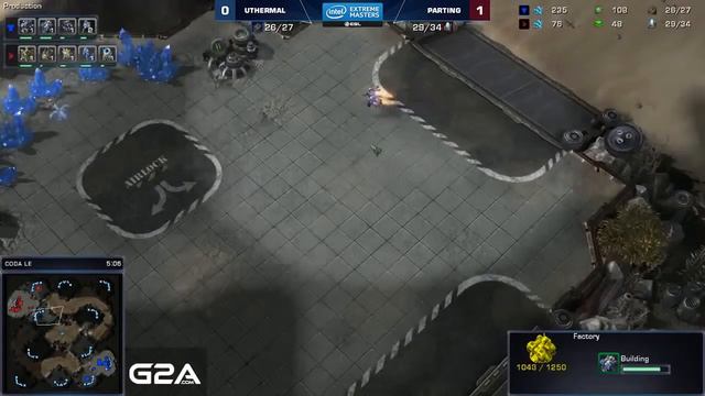 StarCraft 2 IEM Quarterfinal uThermal vs  Parting смотреть онлайн