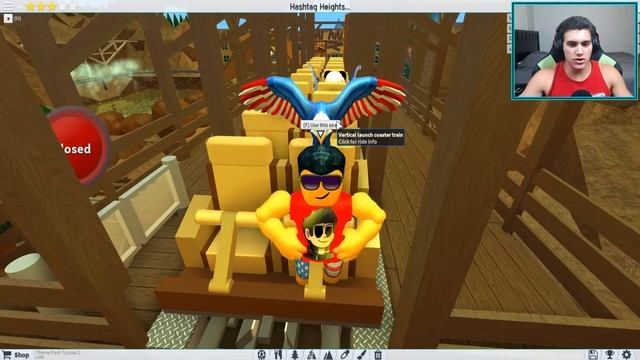 Insane DISNEYLAND Park in Theme Park Tycoon 2!! - Roblox смотреть онлайн