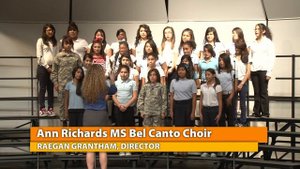 Ann Richards Middle School Dedication Ceremony