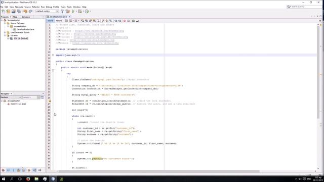 How to connect MySQL with Java in NetBeans (Download the code) смотреть онлайн