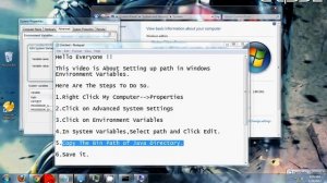 How to set Path for Java In Windows.