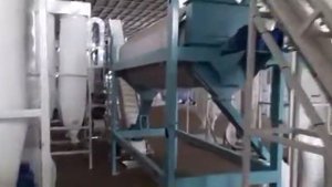 Линия шелушения подсолнечника на ядро