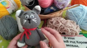 МИЛЫЙ КОТИК КРЮЧКОМ\СХЕМА