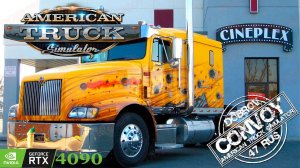 American Truck Simulator выполняем достижение Столица школьных автобусов. #ats