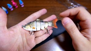 Быстрый Обзор на Воблер - Свимбейт с Aliexpress