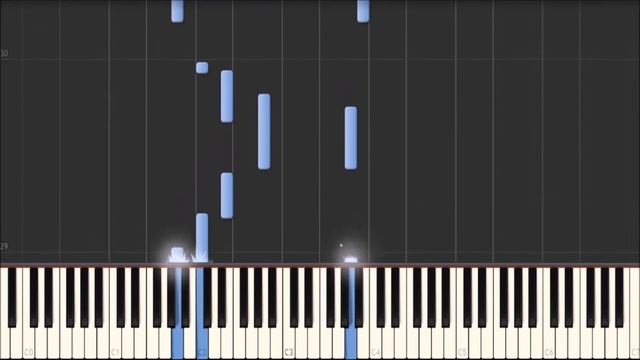 Исаак Шварц - Дождик осенний (piano tutorial)