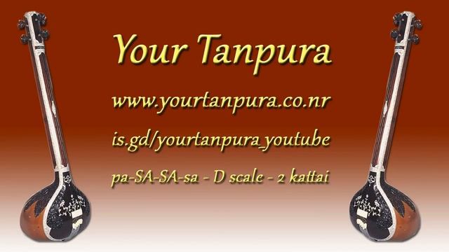 Your Tanpura - D Scale - 2 kattai смотреть онлайн