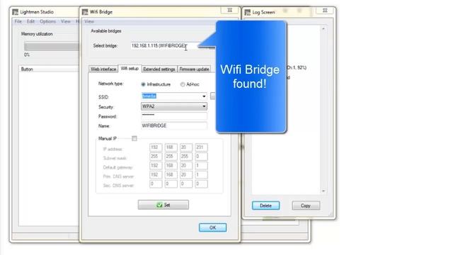Wifi Bridge Ad-hoc connection смотреть онлайн