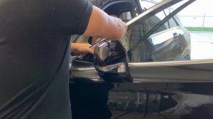 How to replace a 2021 Infiniti QX50 side view mirror | ReveMoto