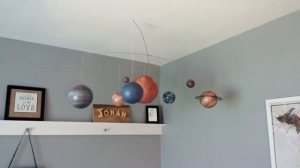 Solar system mobile