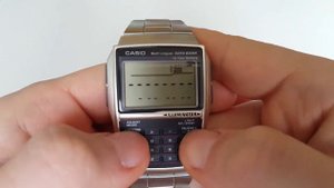 Настройка Casio DBC-32D-1A. Settings